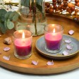 Purple Round Glass Votive Candles (96pcs/Case) Bulk