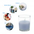 Lavender Round Glass Votive Candles (12pc/Box)