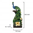39 Inch Peacock Fountain wth Led Light