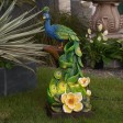 39 Inch Peacock Fountain wth Led Light