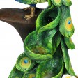 39 Inch Peacock Fountain wth Led Light