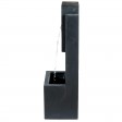32 Inch Contemporary  Finish with Rock Texture Fountain and Led Light