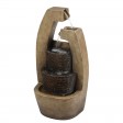 32 Inch Cascade Water Fountain with Led Light