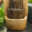 32 Inch Cascade Water Fountain with Led Light