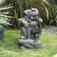 26 Inch Rock Fountain with Led Light