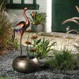 38 Inch Crane Fountain