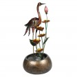 38 Inch Crane Fountain