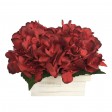 6.5 Inch Hydrangea with wooden pot