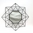 Metallic Octogonal Wall Mirror