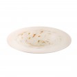 Melitene 18.5 Inch Decorative Glass Plate