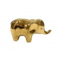 CERAMIC ELEPHANT GOLD COLOR