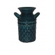 CERAMIC VASE WITH TWO HANDLES