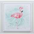 19.68 Inch H pink/green 3D canvas wall art