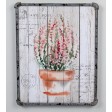 19.7 Inch H green/brown canvas wall art