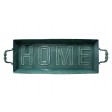 31 Inch L bule metal wall deco
