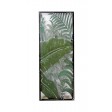 METAL WALL PLAQUE TROPICAL DESIGN