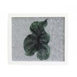 METAL WALL PLAQUE LEAVES DESIGN