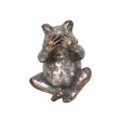 SPEAK NO EVIL FROG STATUE