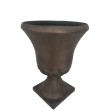 S/2 URN PLANTER RUST