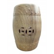 13 Inch H CERAMIC GARDEN STOOL