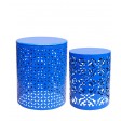 S/2 PLANT STAND ROYAL BLUE