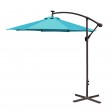 Turquoise 10FT Offset Solar Umbrella