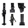 36inch wooden Black Soldier drummer Nutcracker