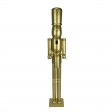 36inch wooden Gold Soldier drummer Nutcracker