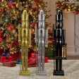 36inch wooden Gold Soldier drummer Nutcracker