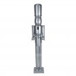 36inch wooden  Silver Soldier drummer Nutcracker