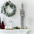 36inch wooden Silver King  Nutcracker