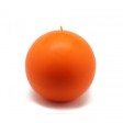 4 Inch Orange Ball Candles (2pc/Box)