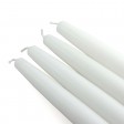 6 Inch White Taper Candles (144pcs/Case) Bulk