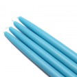 10 Inch Turquoise Taper Candles (1 Dozen)
