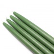 10 Inch Hunter Green Taper Candles (1 Dozen)