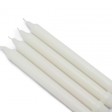 10 Inch White Formal Dinner Taper Candles (144pcs/Case) Bulk