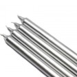 10 Inch Metallic Straight Taper Candles (1 Dozen)