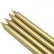 10 Inch Metallic Straight Taper Candles (1 Dozen)