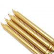 10 Inch Metallic Formal Dinner Taper Candles