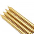 10 Inch Metallic Formal Dinner Taper Candles (144pcs/Case) Bulk