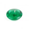3 Inch Clear Hunter Green Gel Floating Candles (6pc/Box)