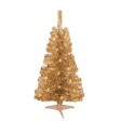 4ft. Pre-lit Champagne Tinsel tree