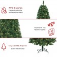 7ft. Prelit Christmas tree with Metal Stand