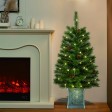 3FT H  FULL HARD NEEDLE ARTIFICIAL PORCH TREE WITH LIHGT