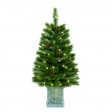 3FT H  FULL HARD NEEDLE ARTIFICIAL PORCH TREE WITH LIHGT