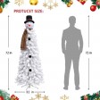 6 Feet Snowman Tree decor