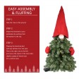 2.5FT Pre-Lit Gnome Christmas Tree