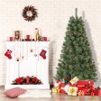 Caoimhe 6FT Sentiments Green Multi-color lights Tree