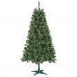 Aisling 6FT Sentiments Green Clear lights Tree