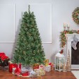 Aisling 6FT Sentiments Green Clear lights Tree